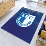 1. FC Magdeburg blau 02 Teppich