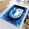 1. FC Magdeburg blaues Feuer Teppich