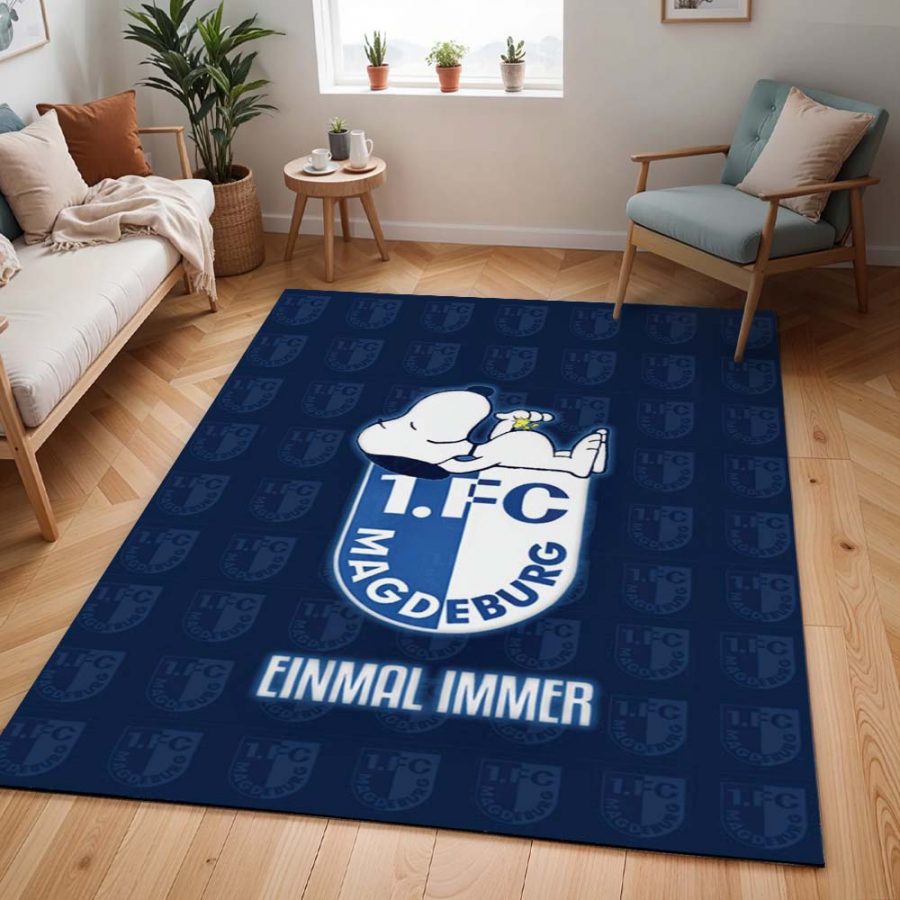 1. FC Magdeburg einmal immer schnüffeln Teppich – Bild 2