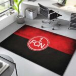 1. FC Nürnberg schwarz-rot Teppich