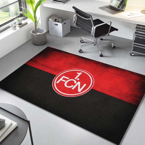 1. FC Nürnberg schwarz-rot Teppich