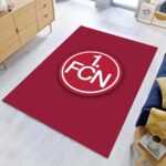 1. FC Nürnberg roter Hintergrund Teppich