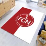 1. FC Nürnberg rot weiß 02 Hintergrund Teppich