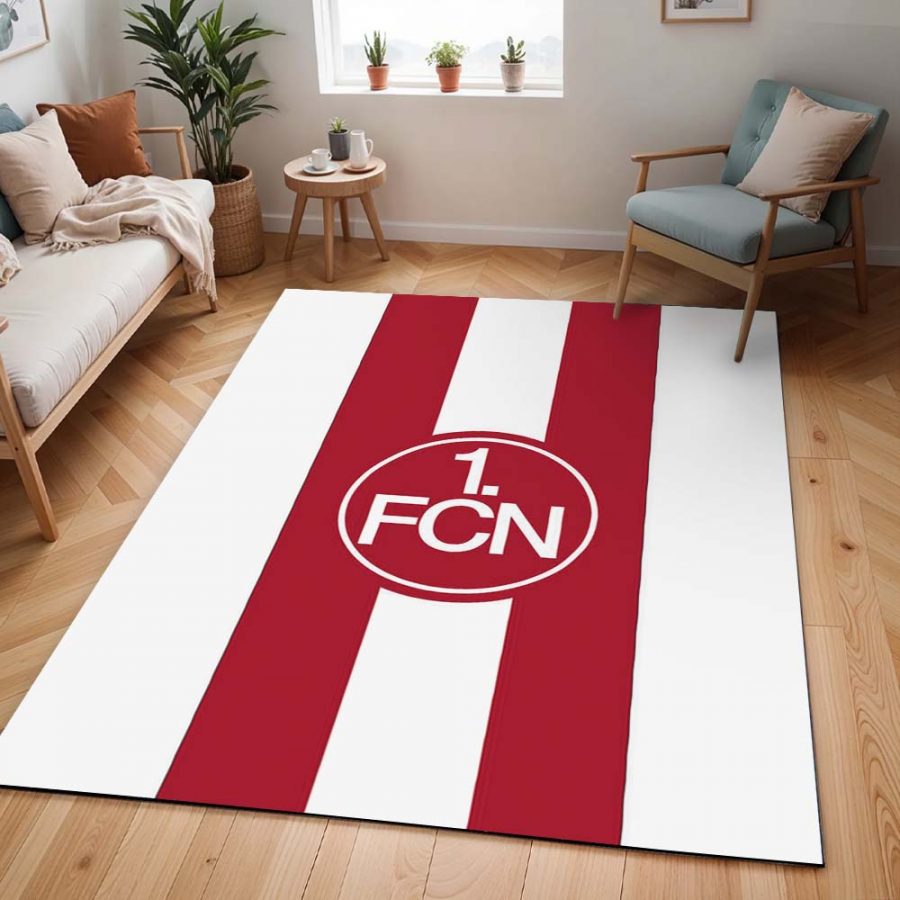 1. FC Nürnberg weiß-rot Teppich – Bild 2