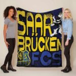 1. FC Saarbrücken Saarbrücken FCS Fleecedecke – Decke
