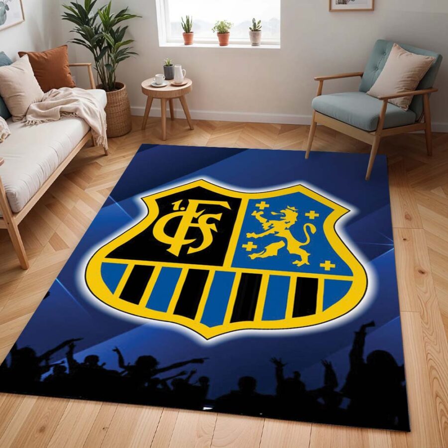 1. FC Saarbrücken Feld glücklicher Fan Teppich – Bild 2