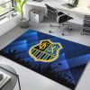 1. FC Saarbrücken Feld glücklicher Fan Teppich