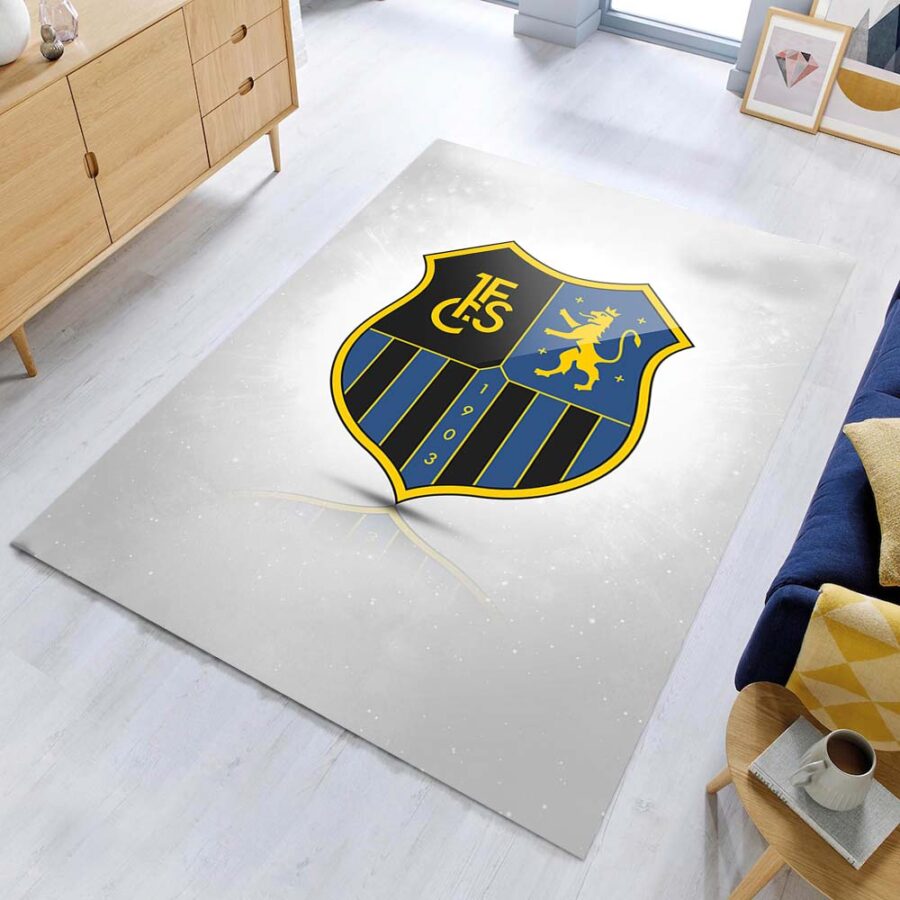 1. FC Saarbrücken weißer Hintergrund Teppich