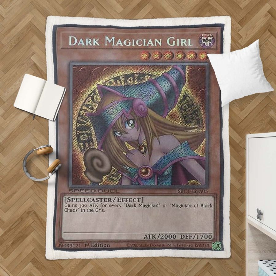2003 Dunkles Magier-Mädchen Magic Force 1. PSA Decke - Fleecedecke – Bild 3