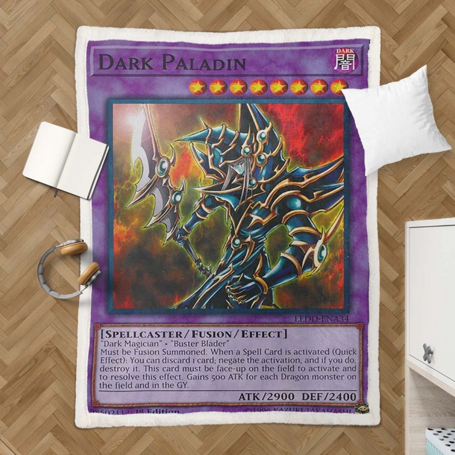 2003 Magician Force 1. Auflage Dark Paladin Alternative Kunst Decke - Fleecedecke – Bild 3