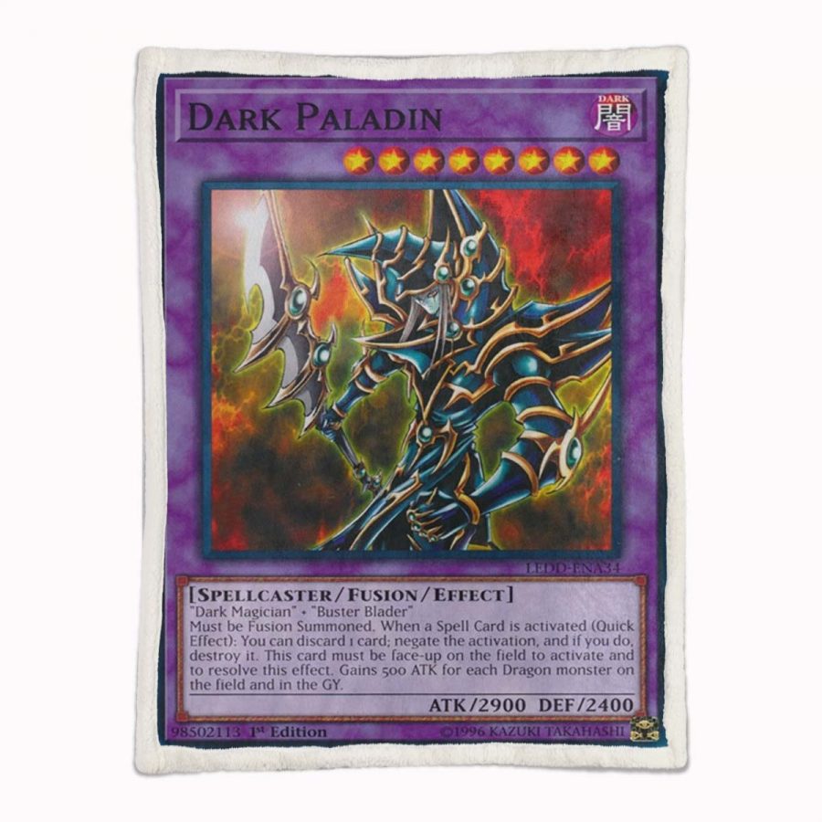 2003 Magician Force 1. Auflage Dark Paladin Alternative Kunst Decke - Fleecedecke – Bild 2