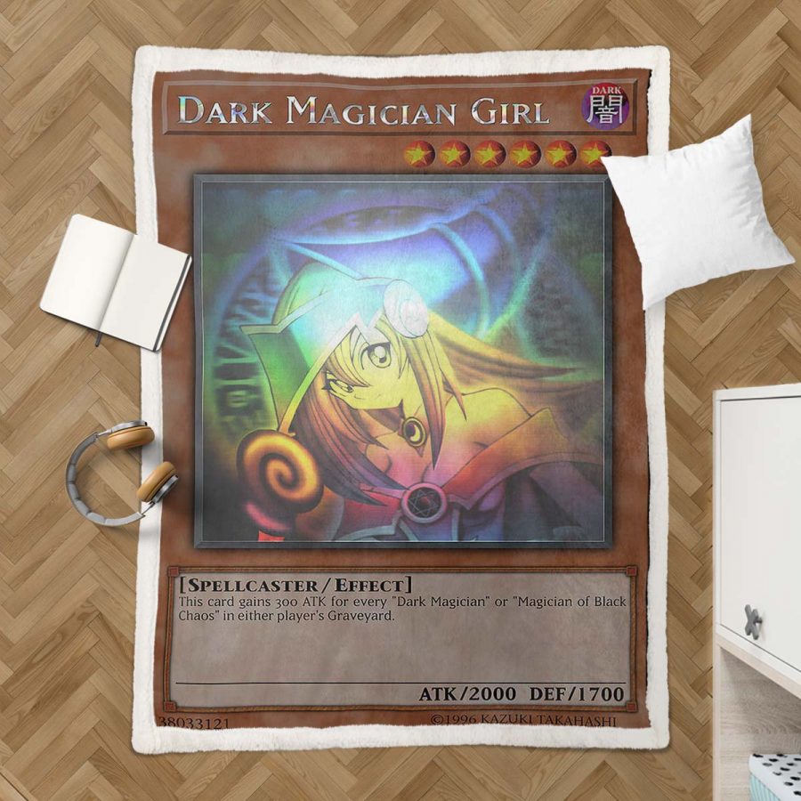 2017 Dark Magician Girl Ghost Weltmeisterschaft Decke - Fleecedecke – Bild 3