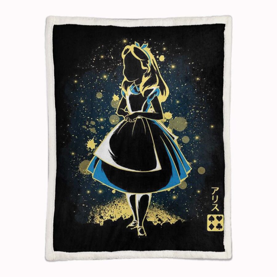 Alice im Wunderland Fairy Tail 03 Decke - Fleecedecke – Bild 2
