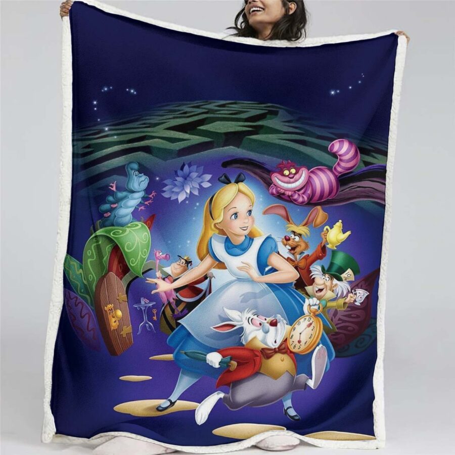 Alice im Wunderland Fairy Tail 06 Decke - Fleecedecke