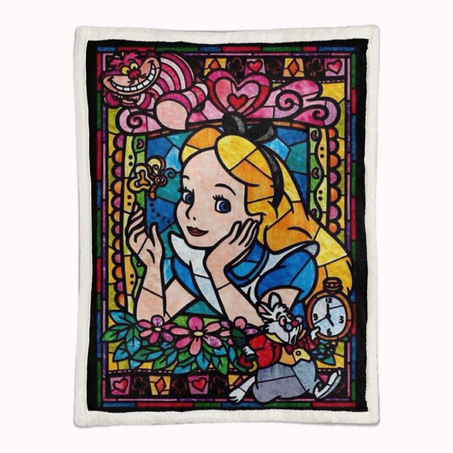 Alice im Wunderland Fairy Tail Decke - Fleecedecke – Bild 2