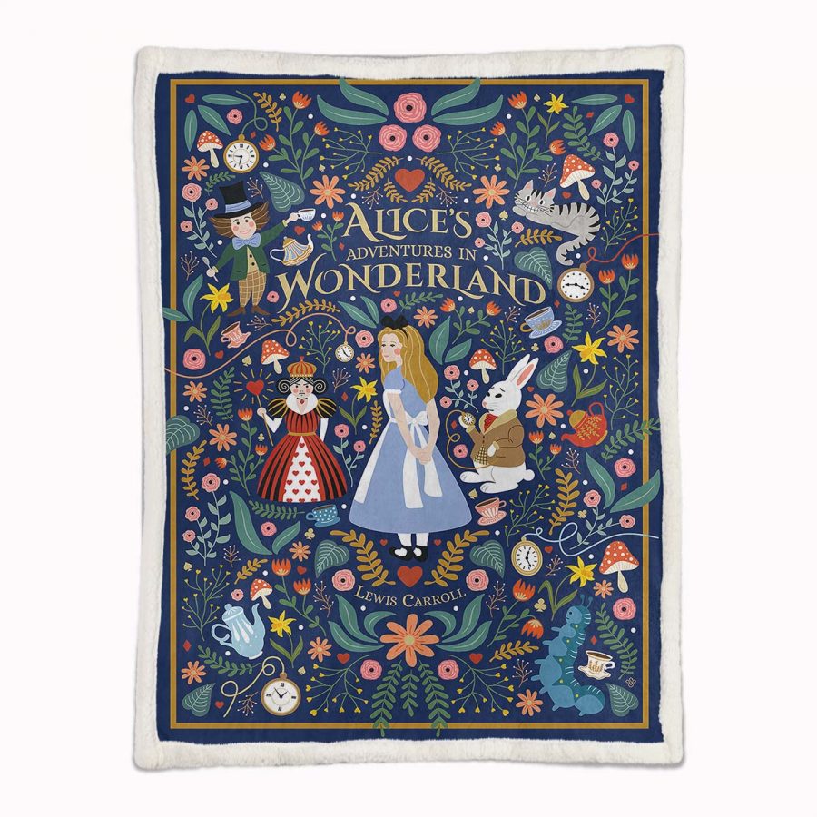 Alice im Wunderland Fairy Tail 11 Decke - Fleecedecke – Bild 2