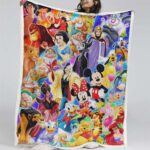 Alle Charaktere Disney Decke – Fleecedecke