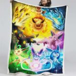 Alle Evoli-Entwicklungen Pokemon 1004 Decke – Fleecedecke