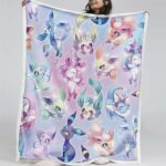 Alle Evoli-Entwicklungen Pokemon 1006 Decke – Fleecedecke