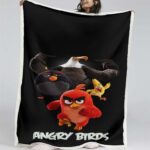 Angry Birds Charaktere 03 Decke – Fleecedecke