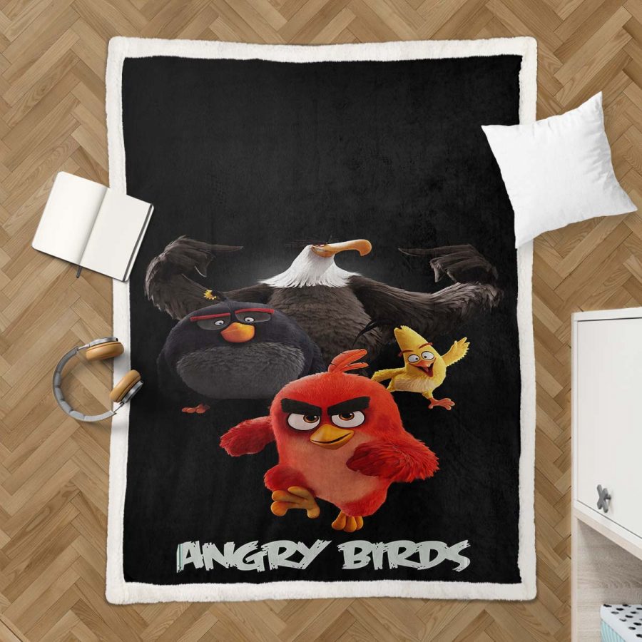 Angry Birds Charaktere 03 Decke - Fleecedecke – Bild 3