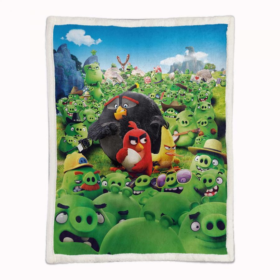 Angry Birds Charaktere 07 Decke - Fleecedecke – Bild 2