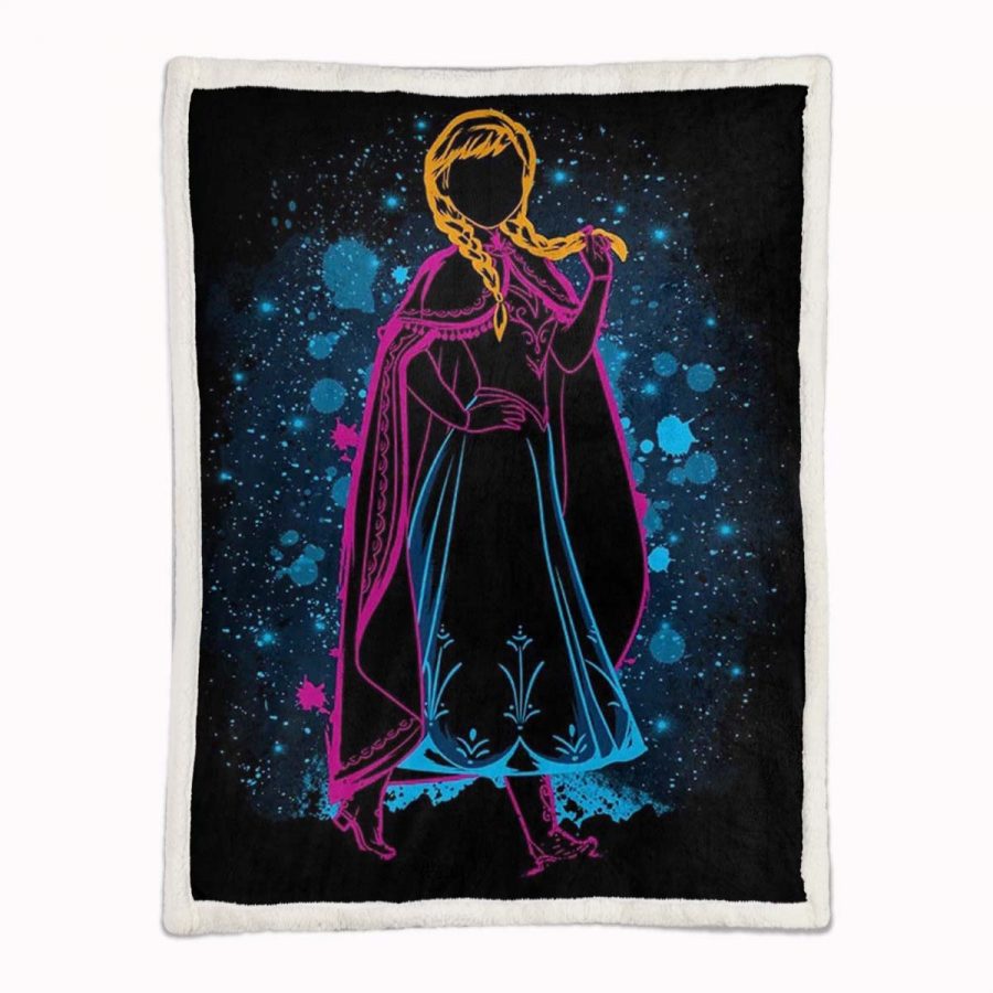 Anna, Prinzessin der Eiskönigin Decke - Fleecedecke – Bild 2