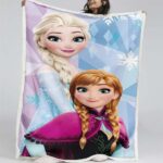 Anna und Elsa Die Eiskönigin 04 Decke – Fleecedecke