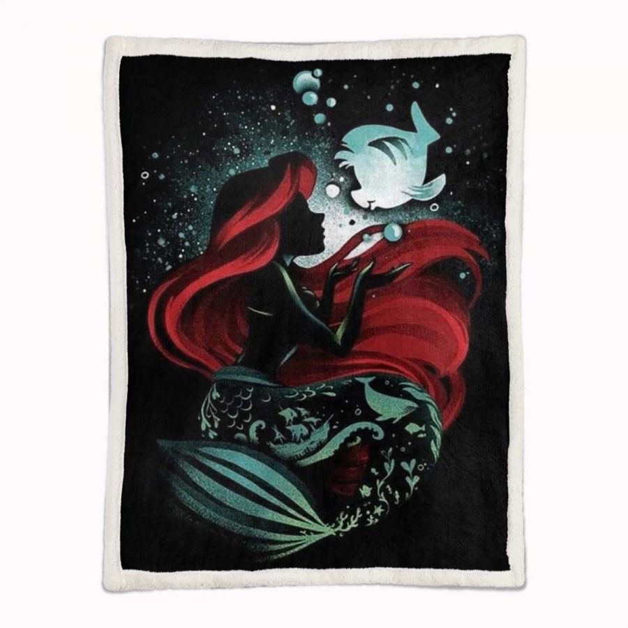 Ariel, die kleine Meerjungfrau, Fairy Tail 02 Decke - Fleecedecke – Bild 2
