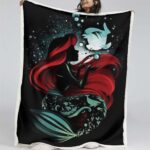 Ariel, die kleine Meerjungfrau, Fairy Tail 02 Decke – Fleecedecke