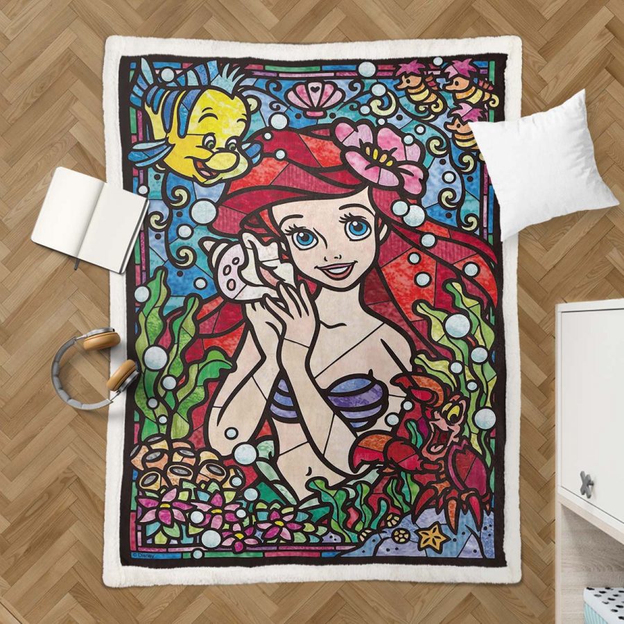 Arielle, die Meerjungfrau, Fairy Tail Decke - Fleecedecke – Bild 3