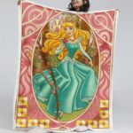 Aurora Dornröschen Prinzessin 01 Decke – Fleecedecke