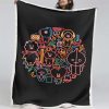 BTS BT21 Bangtan Armee Decke - Fleecedecke