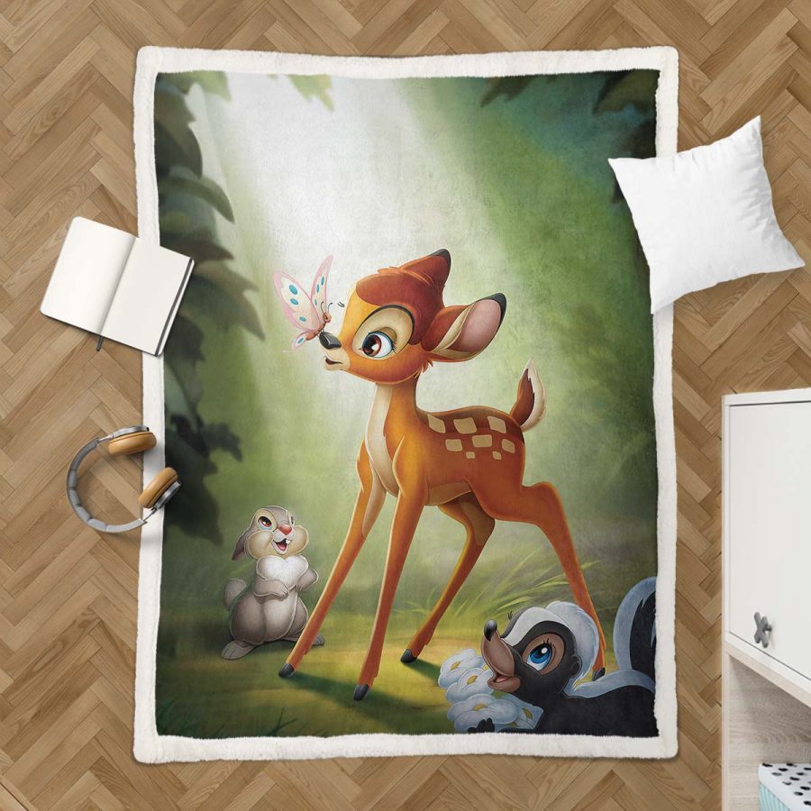 Bambi 01 Decke - Fleecedecke – Bild 3