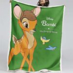 Bambi – Die Geschichte von Bambi Decke – Fleecedecke