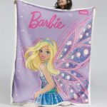 Barbie-Schmetterling Decke – Fleecedecke