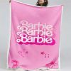 Barbie Rosa Süß 2 Decke - Fleecedecke