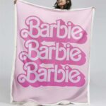 Barbie-Barbie-Barbie Decke – Fleecedecke