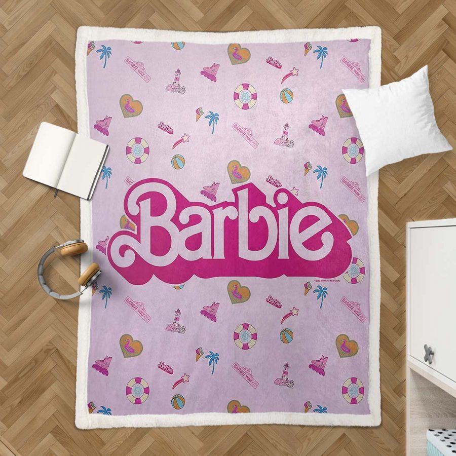 Barbie-Ikone Decke - Fleecedecke – Bild 3