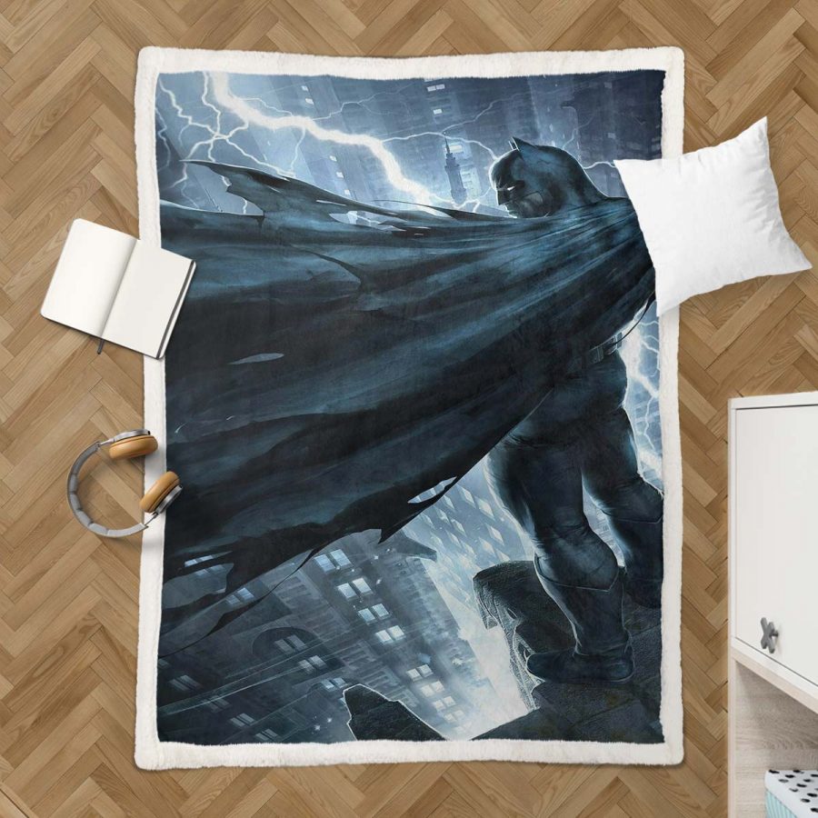 Batman DC 01 Decke - Fleecedecke – Bild 3