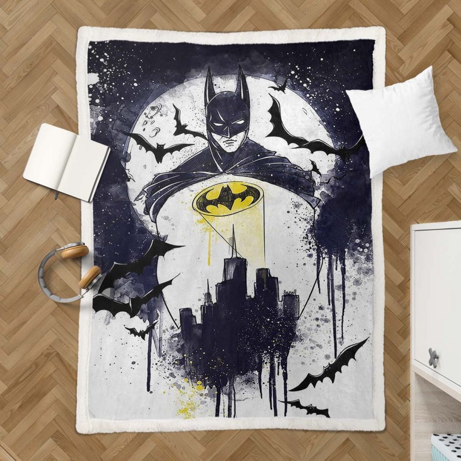 Batman DC 06 Decke - Fleecedecke – Bild 3