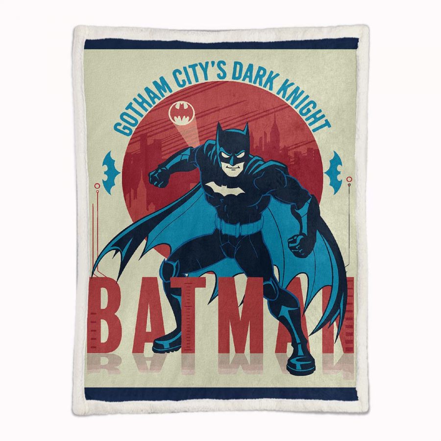 Batman DC 08 Decke - Fleecedecke – Bild 2
