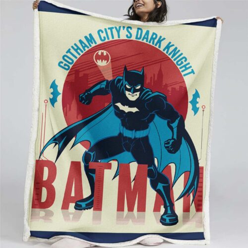 Batman DC 08 Decke - Fleecedecke