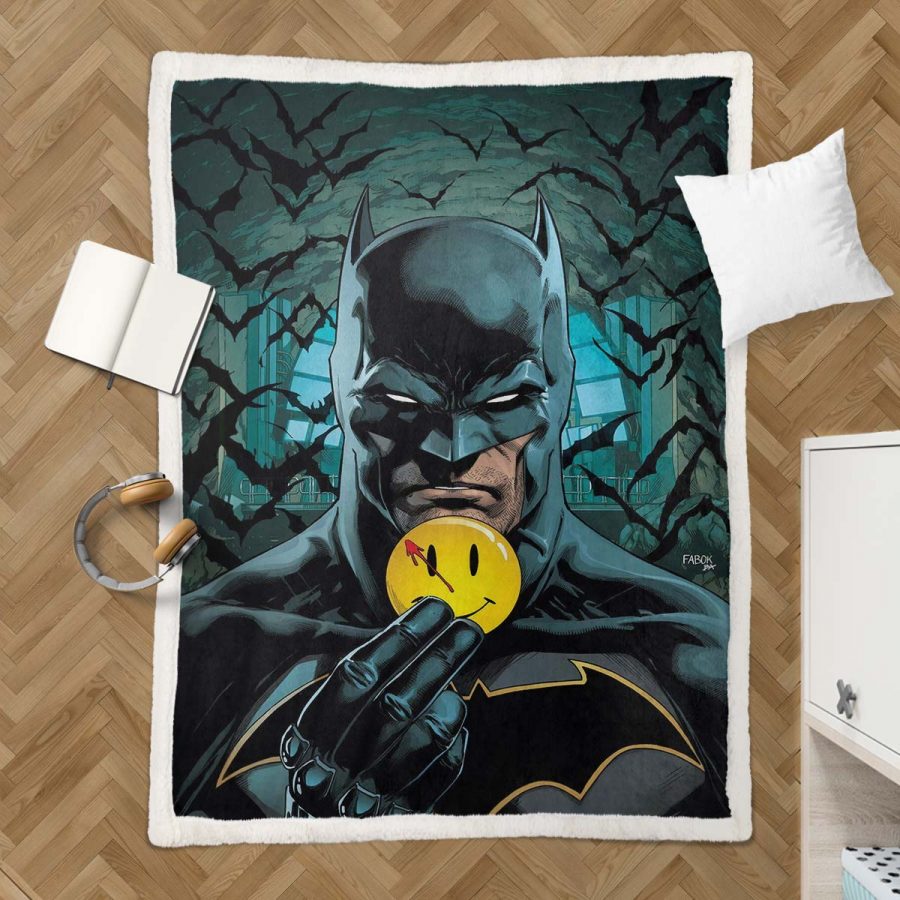 Batman DC 09 Decke - Fleecedecke – Bild 3