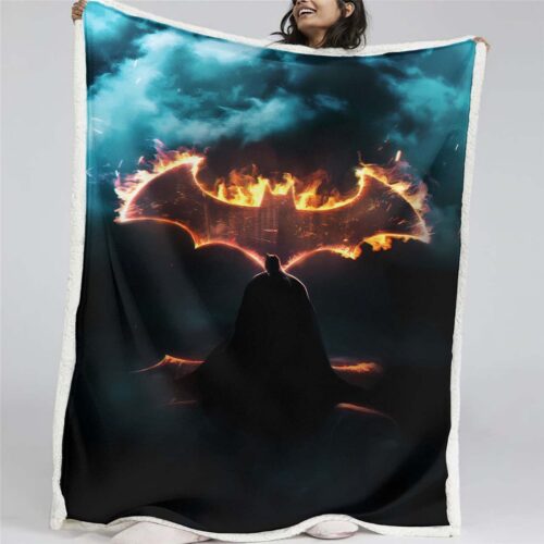 Batman DC 17 Decke - Fleecedecke