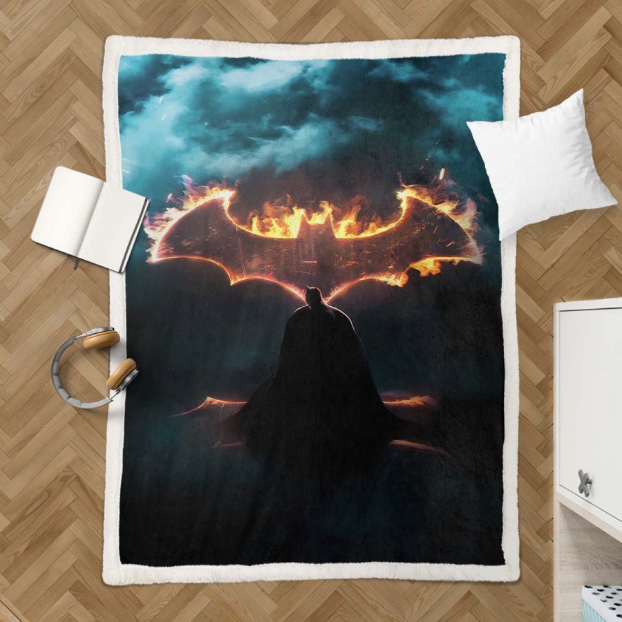 Batman DC 17 Decke - Fleecedecke – Bild 3