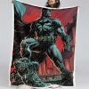Batman-Held in dunkler Nacht 03 Decke - Fleecedecke