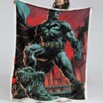 Batman-Held in dunkler Nacht 03 Decke – Fleecedecke