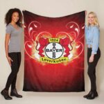 Bayer 04 Leverkusen Fußballverein Art.-Nr Fleecedecke – Decke