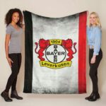 Bayer 04 Leverkusen Fußballmannschaft 1904 101 Fleecedecke – Decke